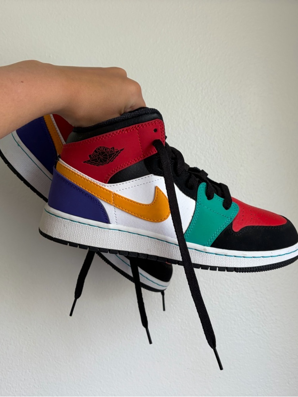 Air Jordan Kids Multicolor High-Top Sneakers (discontinued)